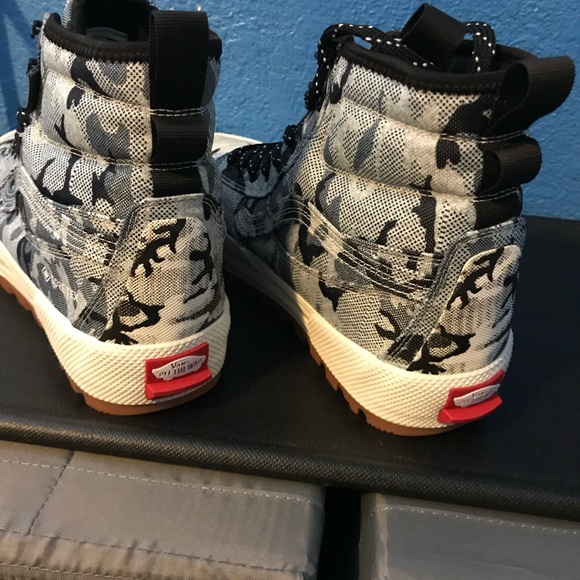 New VANS Sk8 Hi Goretex MTE-3 3M Thinsulate Camo Defcon Shoes Boots Men Size 10 - Picture 6 of 7
